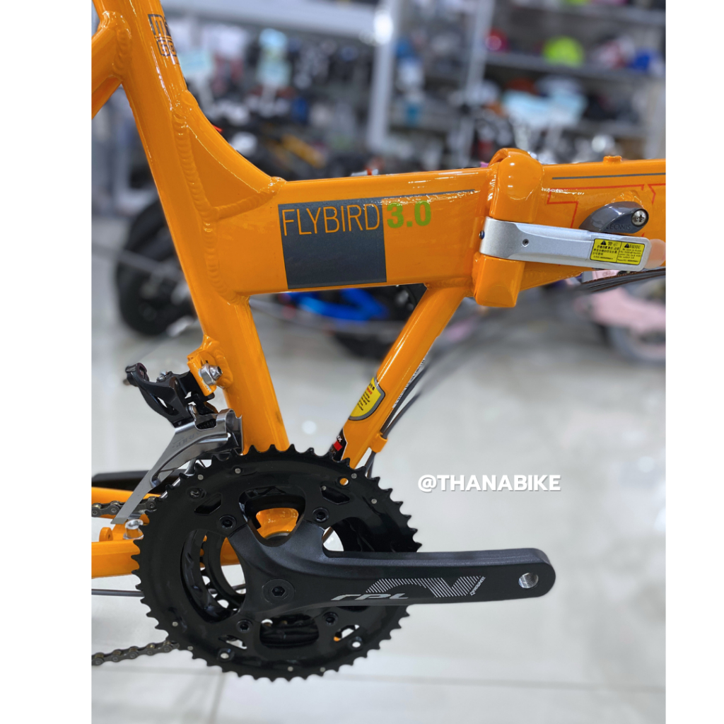 จักรยานพับ TRINX FLYBIRD 3.0 เฟรมอลู ล้อ 20 นิ้ว (451) เกียร์ SORA (27sp) FOLDING BIKE
