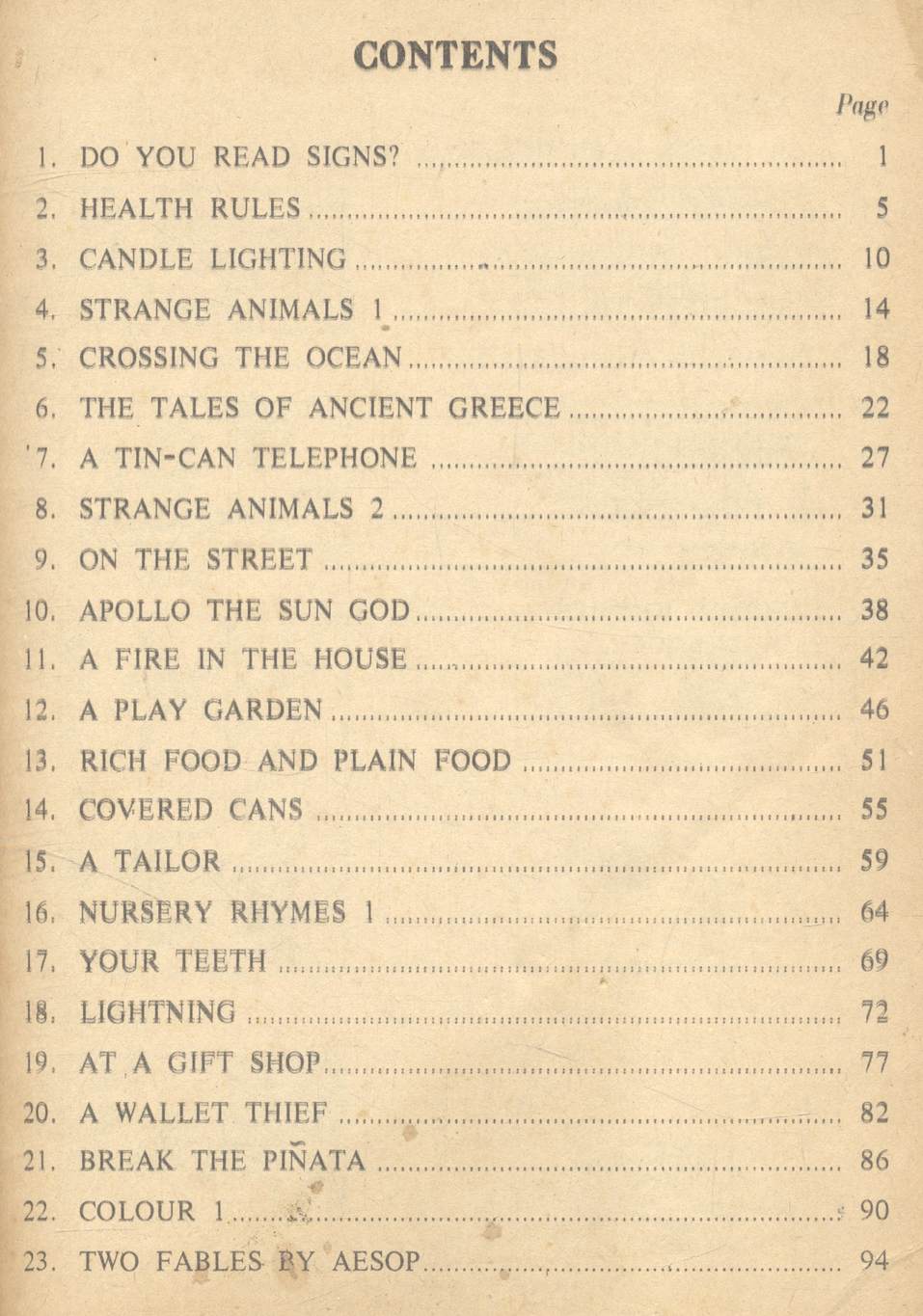 Read And Learn หนังสือเรียนวิชาภาษาอังกฤษ วิชาอ่านอังกฤษเบื้องต้น ๑ อ ๐๓๑ ระดับมัธยมศึกษาตอนต้น