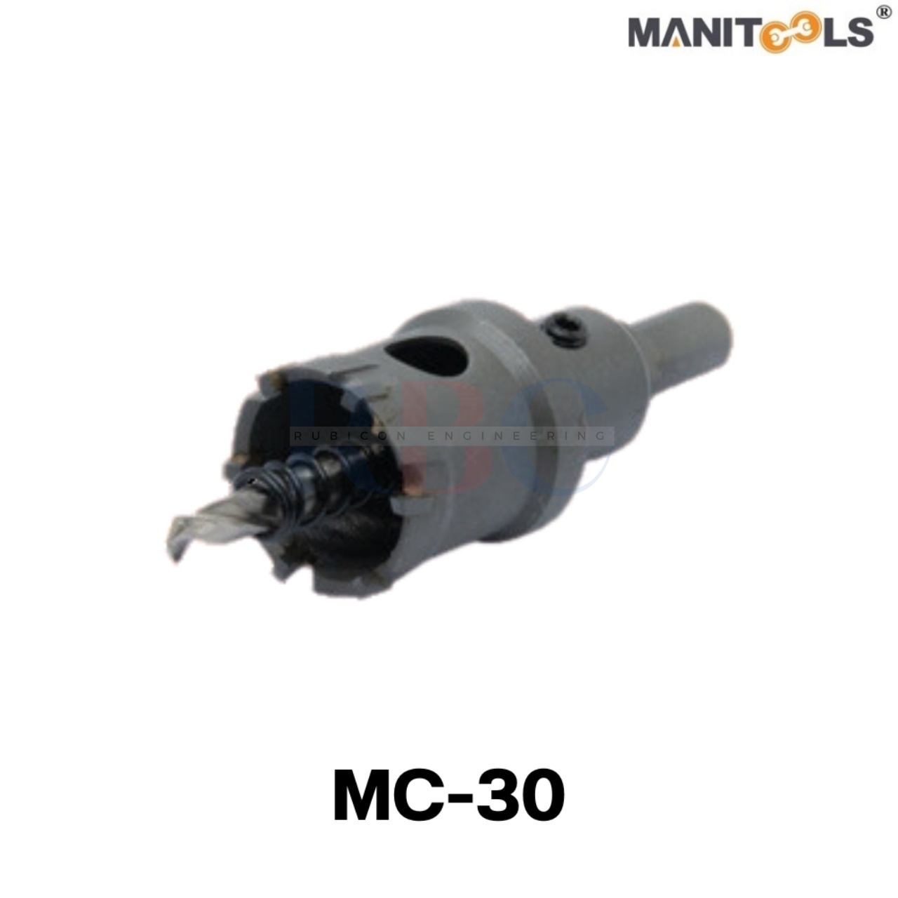 "MANITOOLS" ดอกเจาะรูกลม สำาหรับเจาะสแตนเลส (CARBIDE TIP HOLE SAW “ MC” TYPE)
