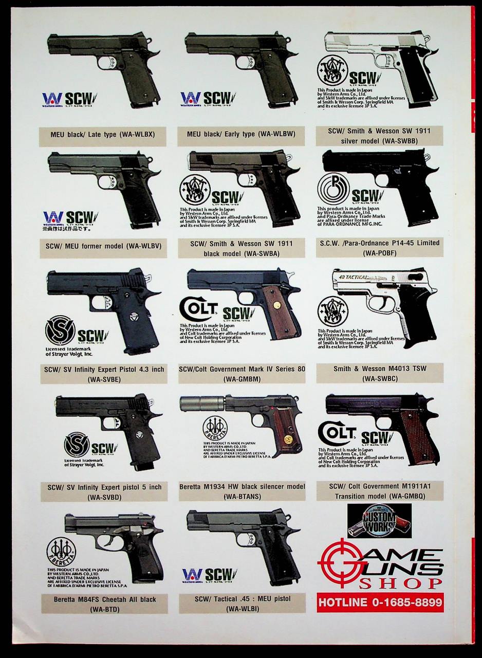 GAME GUNS MAGAZINE ฉบับที่ 13 July-Aug 2005 นิตยสารเพื่อคนเล่นบีบีและเพ้นท์บอลฉบับเดียวในเมืองไทย