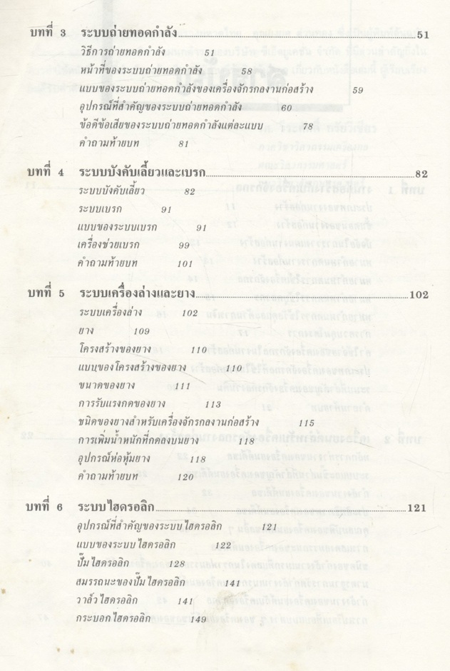 เครื่องจักรกลงานก่อสร้าง ให้ความรู้ขั้นพื้นฐานจนถึงขั้นนำไปปฏิบัติงานจริง