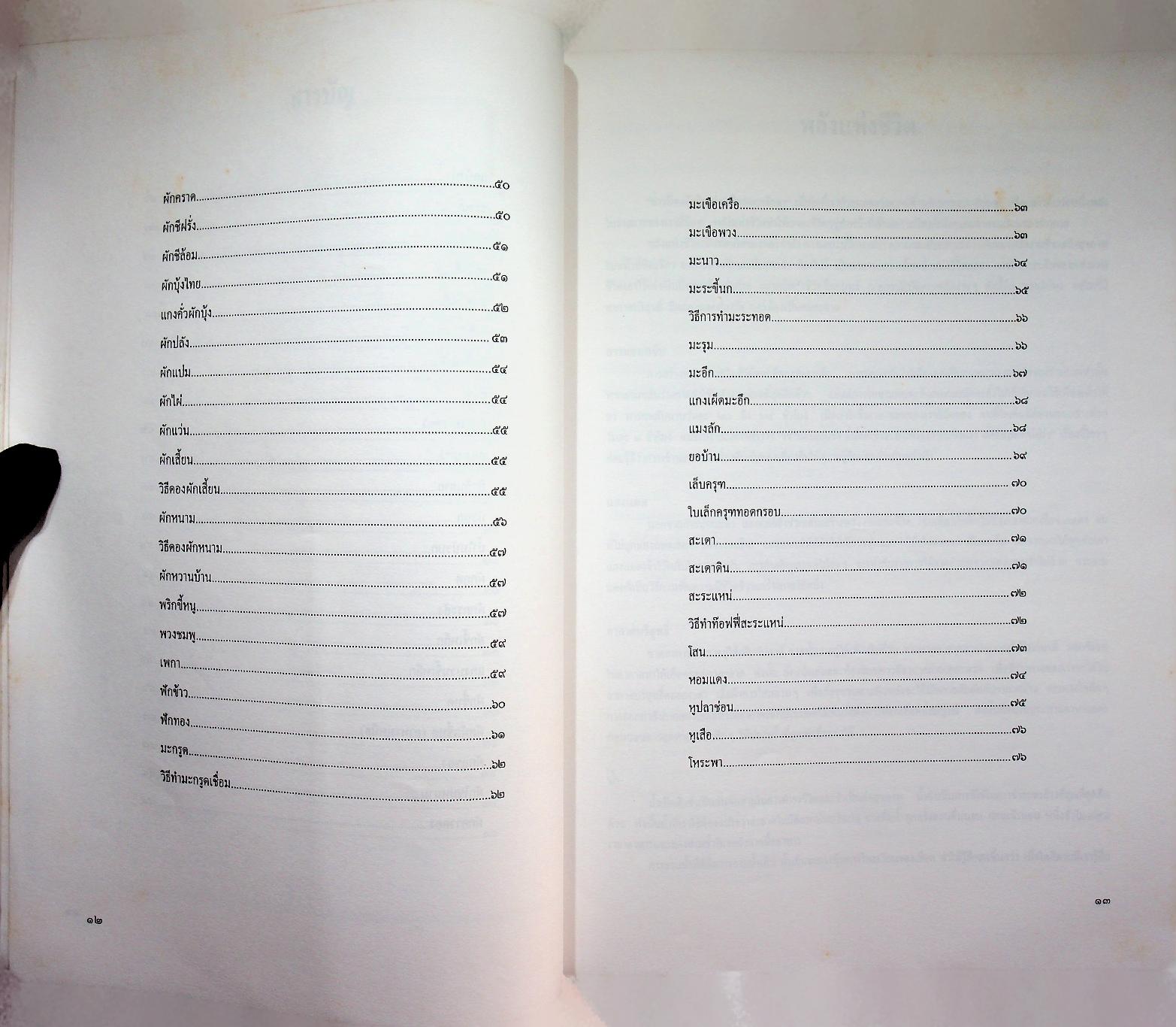 เกษตรกรรมธรรมชาติแบบไทยๆ : ผักบ้านเรา