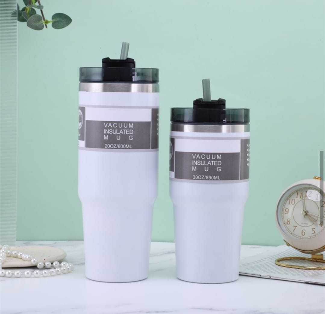 แก้วเก็บความเย็นขนาด 20/30 ออนซ์ ฝาเกลียว