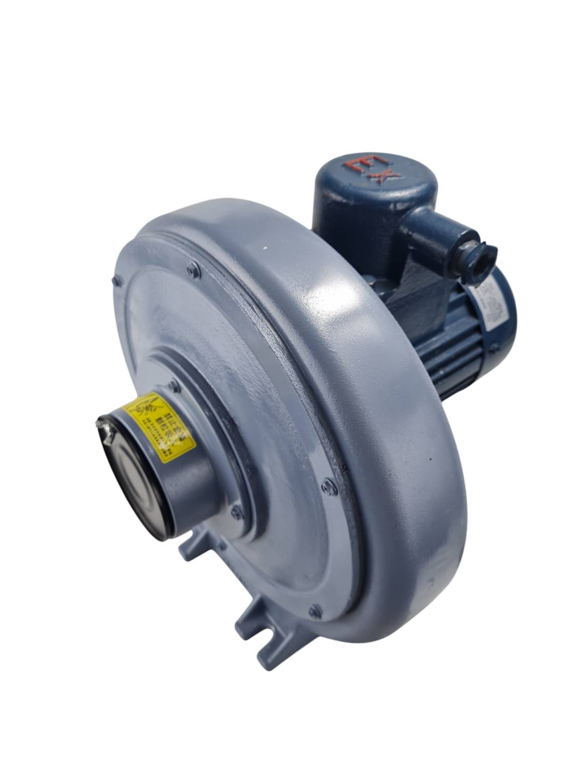 โบเวอร์ดูดและเป่าอากาศ ATEX motor ขนาด 0.5 แรงม้า 380Vสำหรับงานรมยามอดในเรือหรือ ไซโลเก็บข้าว