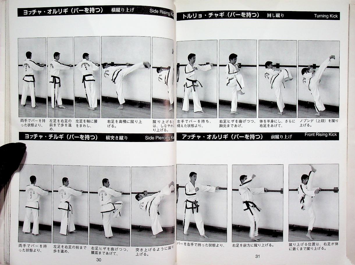 INTERNATIONAL TAEKWON-DO FEDERATION JAPAN เทควันโด้ ฉบับภาษาญี่ปุ่น