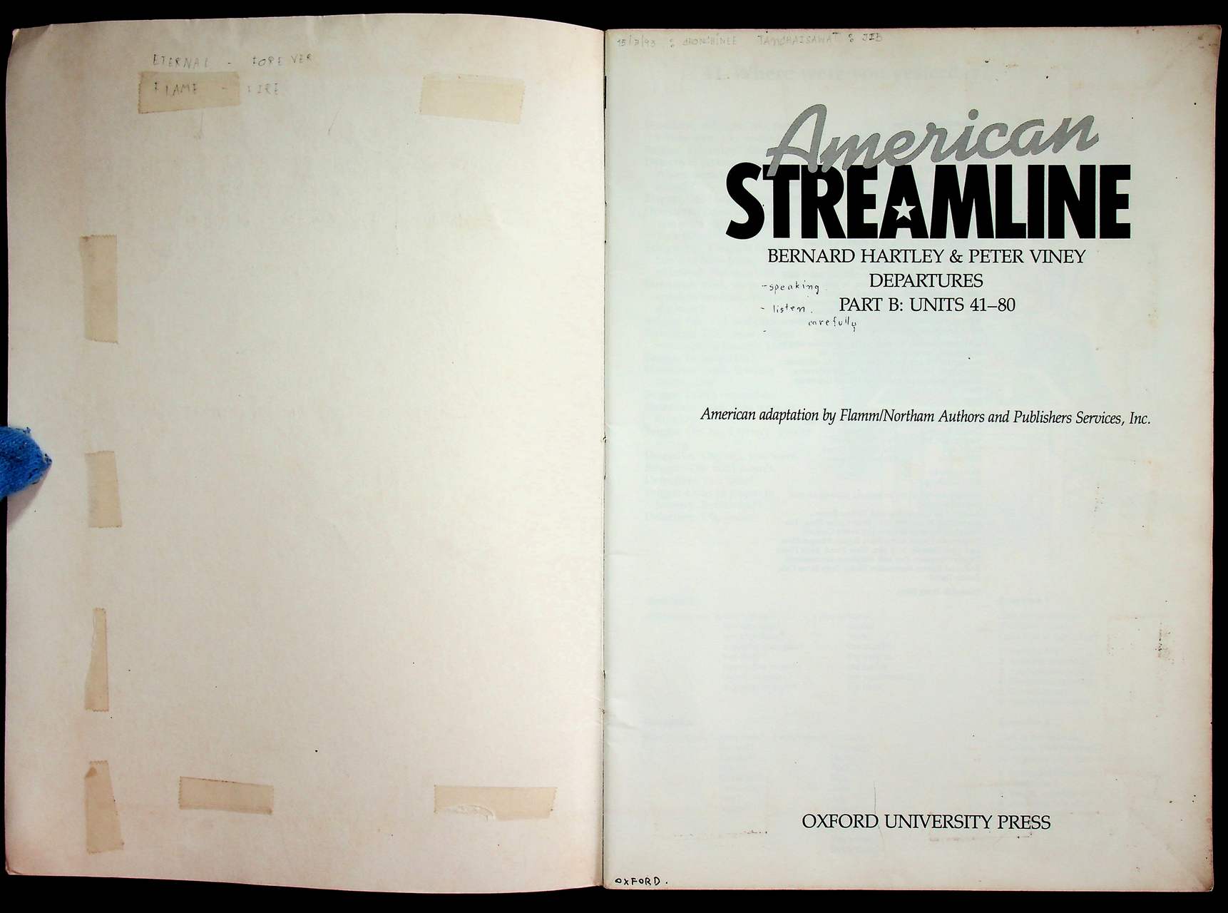 American STREAMLINE DEPARTURES PART B: UNITS 41-80