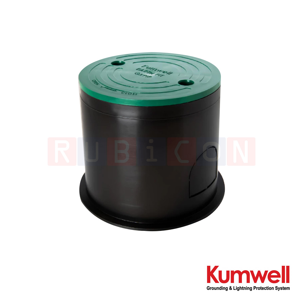 KUMWELL GXPIP-GY บ่อกราวด์พลาสติก (ABS Inspection Pit/Base for ABS Inspection Pit ) 130x150x120 mm (Gray Cover)