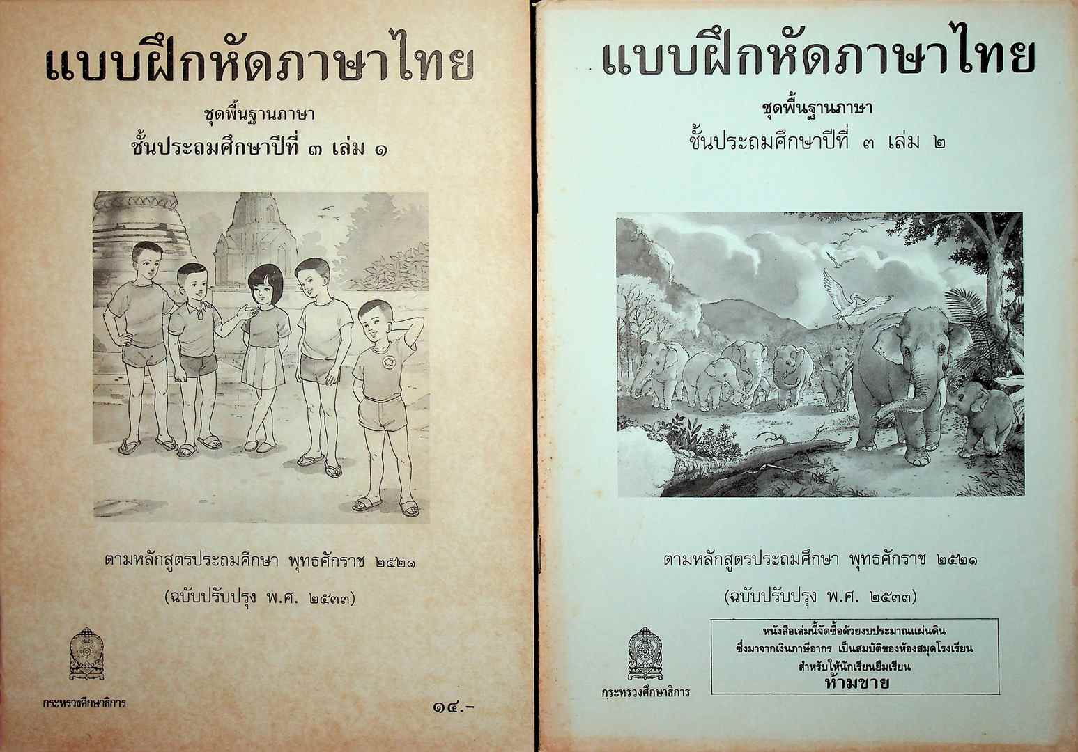 แบบฝึกหัดภาษาไทย ชุดพื้นฐานภาษา แก้วกับกล้า ครบชุด 12 เล่ม