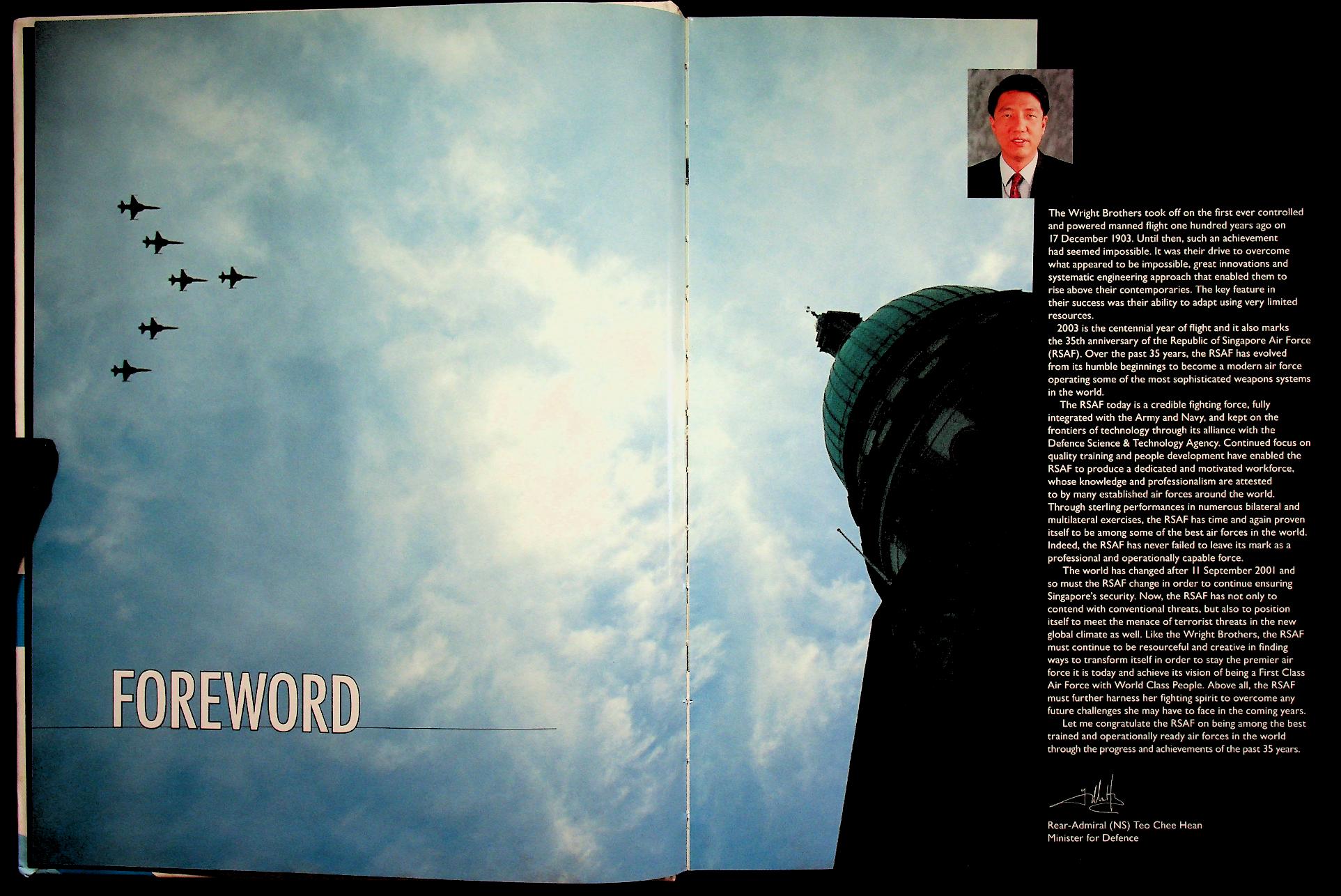 35 YEARS OF THE REPUBLIC OF SINGAPORE AIR FORCE