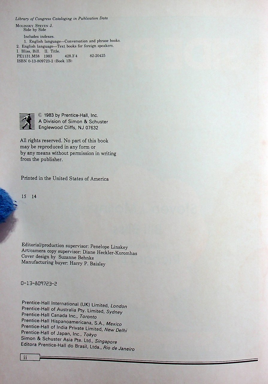 SIDE BY SIDE English Through Guided Conversations 1B