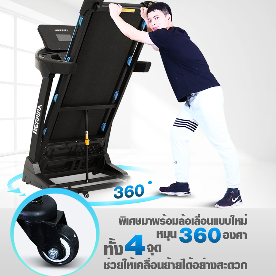 ลู่วิ่งไฟฟ้า 4.8 แรงม้า ปรับชันไฟฟ้าได้ เครื่องวิ่งออกกําลังกาย เครื่องวิ่ง เครื่องออกกําลังกายลู่วิ่ง ลู่วิ่งออกกําลังกาย เครื่องวิ่งไฟฟ้า Fit-072