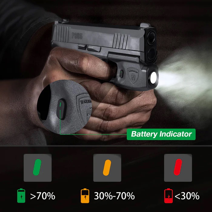 🇹🇭 1078 ไทยแลนด์ แทคติคอล ไฟฉาย Warriorland SL-1 + ซองพกใน Kydex G43/G43X ( เฉพาะรุ่นที่ไม่มีราง )