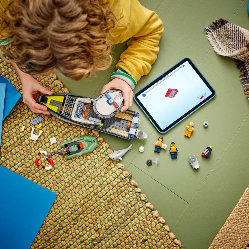 **MTS Toys**เลโก้ Lego 60456 City : Police Boat Chase