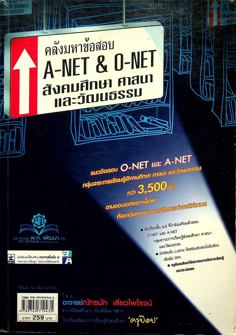 คลังมหาข้อสอบ A-NET & O-NET สังคมศึกษา ศาสนา และวัฒนธรรม