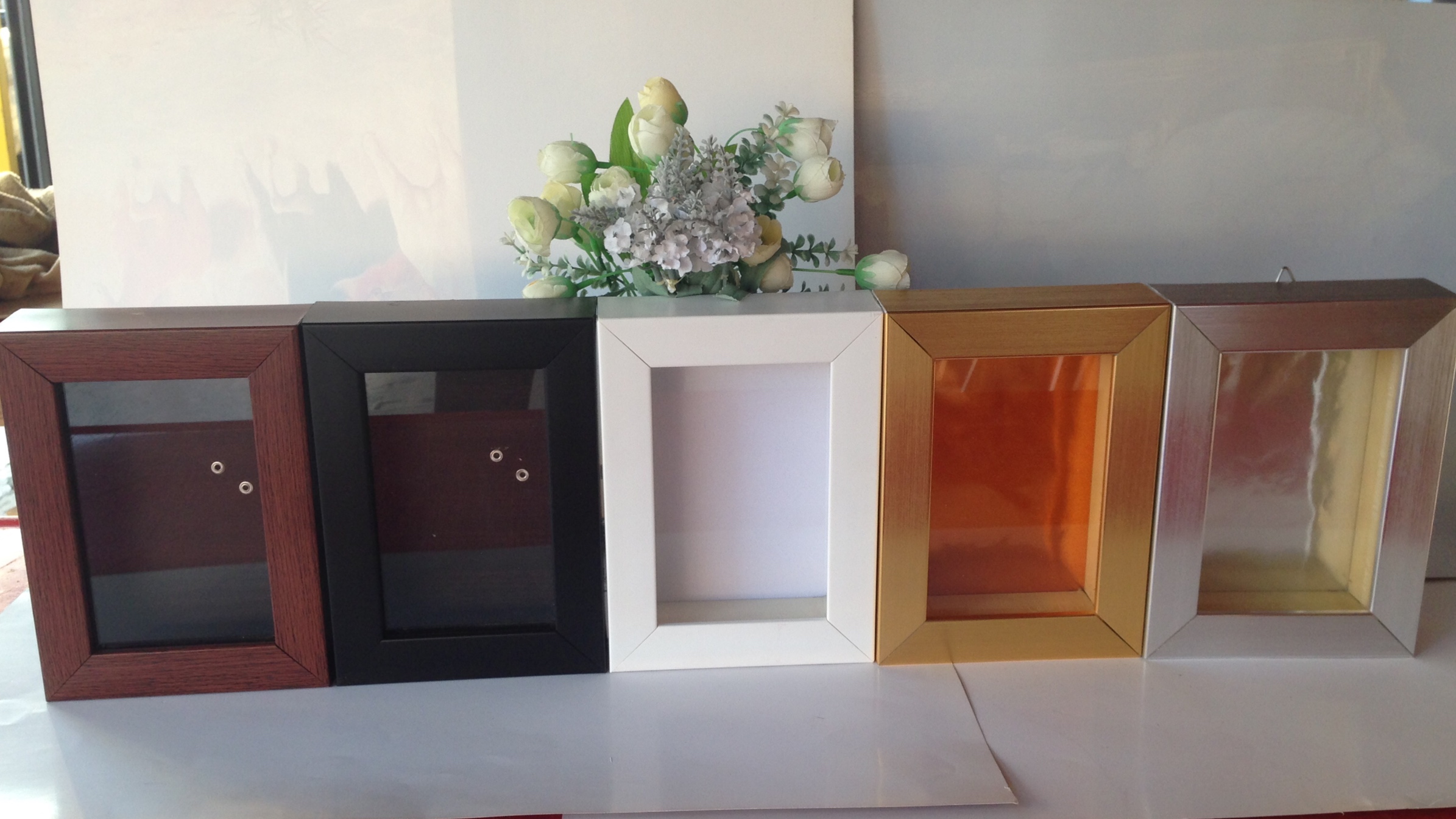 กรอบทรงลึก 5 เฉดสี A4