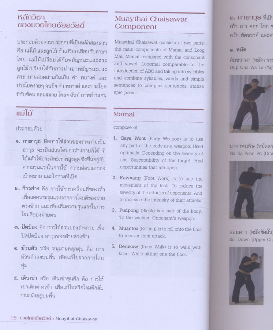 มวยไทยชัยสวัสดิ์ ศิลปะการต่อสู้ด้วยมือเปล่าของไทย