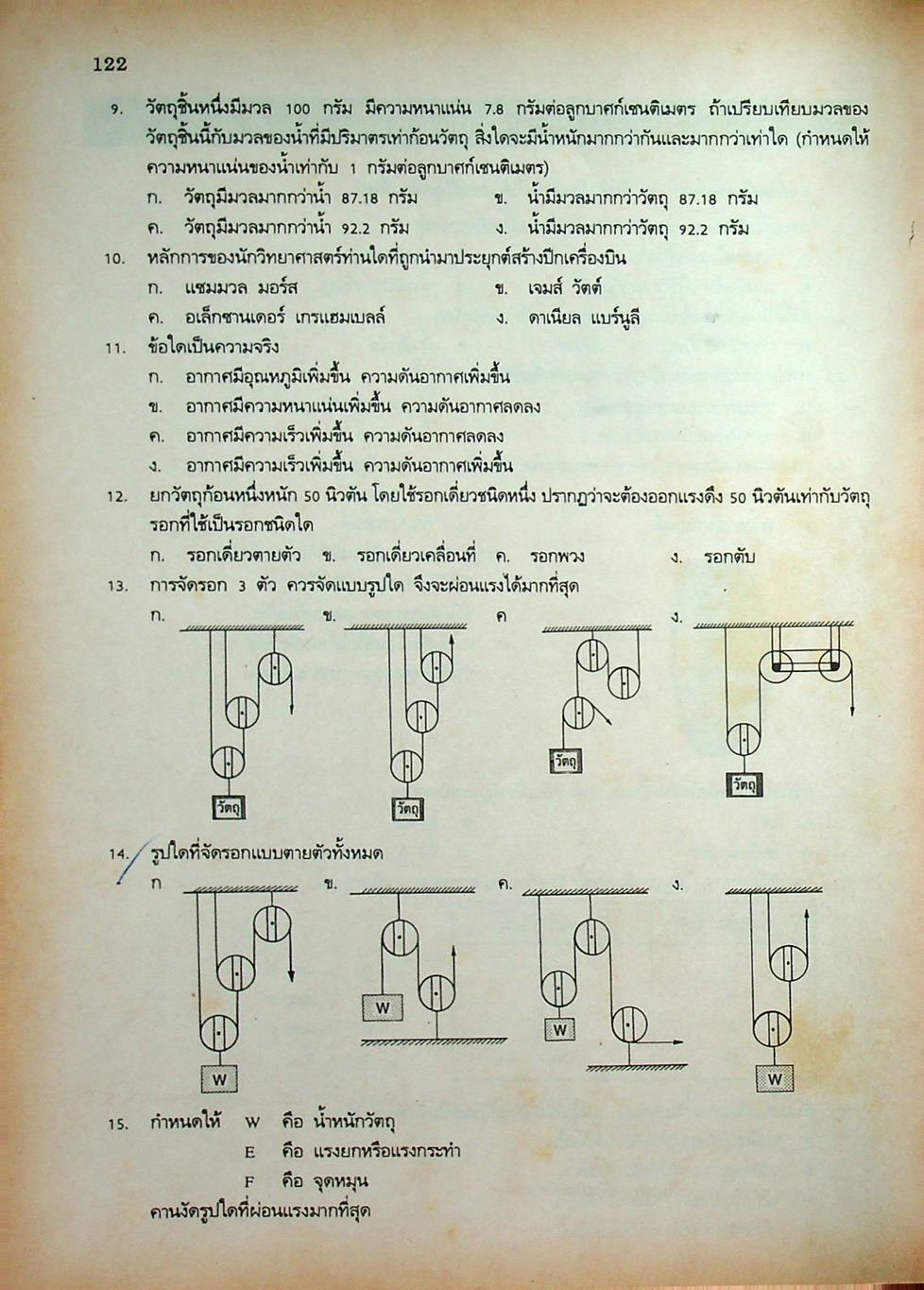 หนังสือปฏิบัติการและทดสอบตามจุดประสงค์การเรียนรู้ วิชาวิทยาศาสตร์ ชั้นมัธยมศึกษาปีที่ 3 (ม.3) เล่ม 6 ว 306