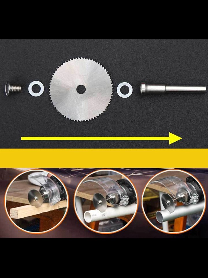 รหัสสินค้า 124 ใบเลื่อยวงเดือนจิ๋ว อเนกประสงค์ 7 ชิ้น