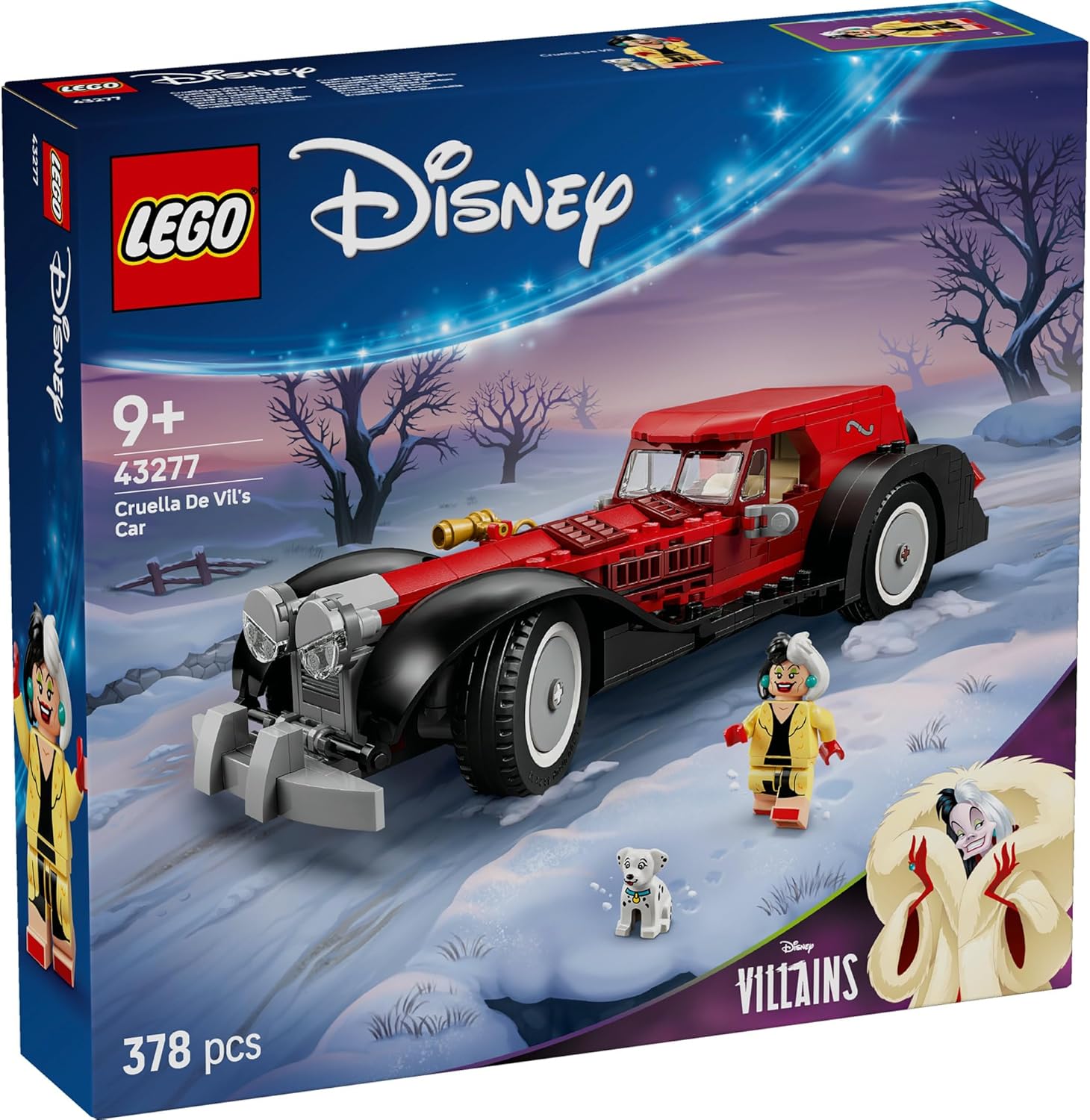 **MTS Toys**เลโก้ Lego 43277 Disney : Cruella De Vil's Car