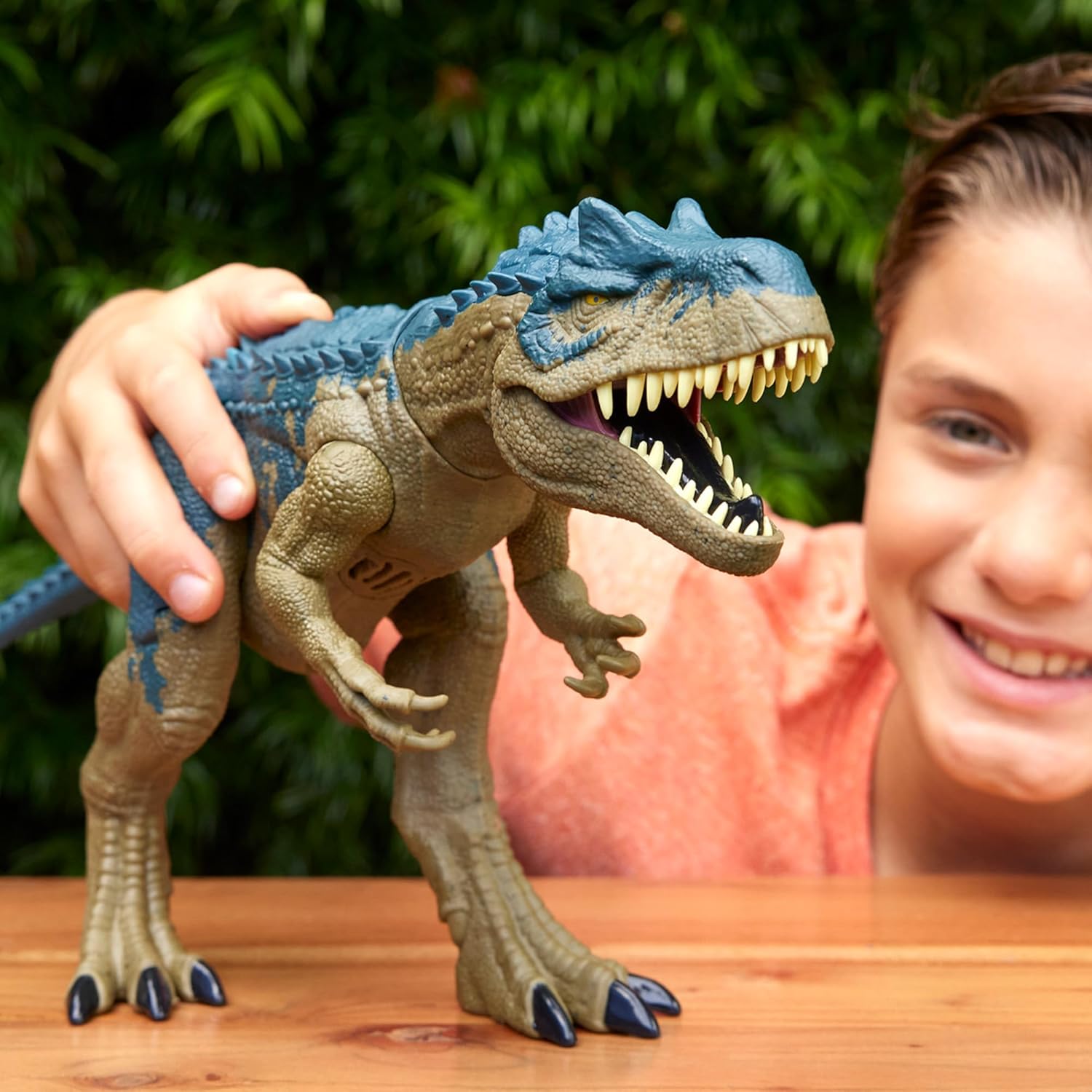**MTS Toys**Mattel Jurassic World Ruthless Rampage : HRX50 Allosaurus [ความยาวจากหัวถึงหาง 44 ซ.ม.]