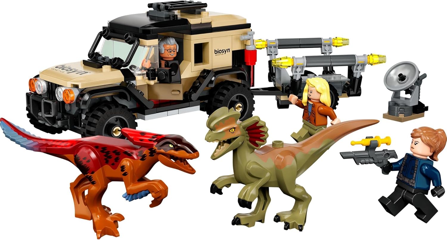 **MTS Toys**เลโก้ Lego 76951 Jurassic World : Pyroraptor & Dilophosaurus Transport