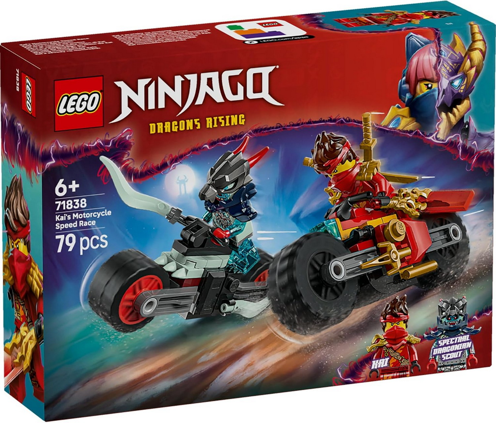 **MTS Toys**เลโก้ Lego 71838 Ninjago : Kai's Motorcycle Speed Race