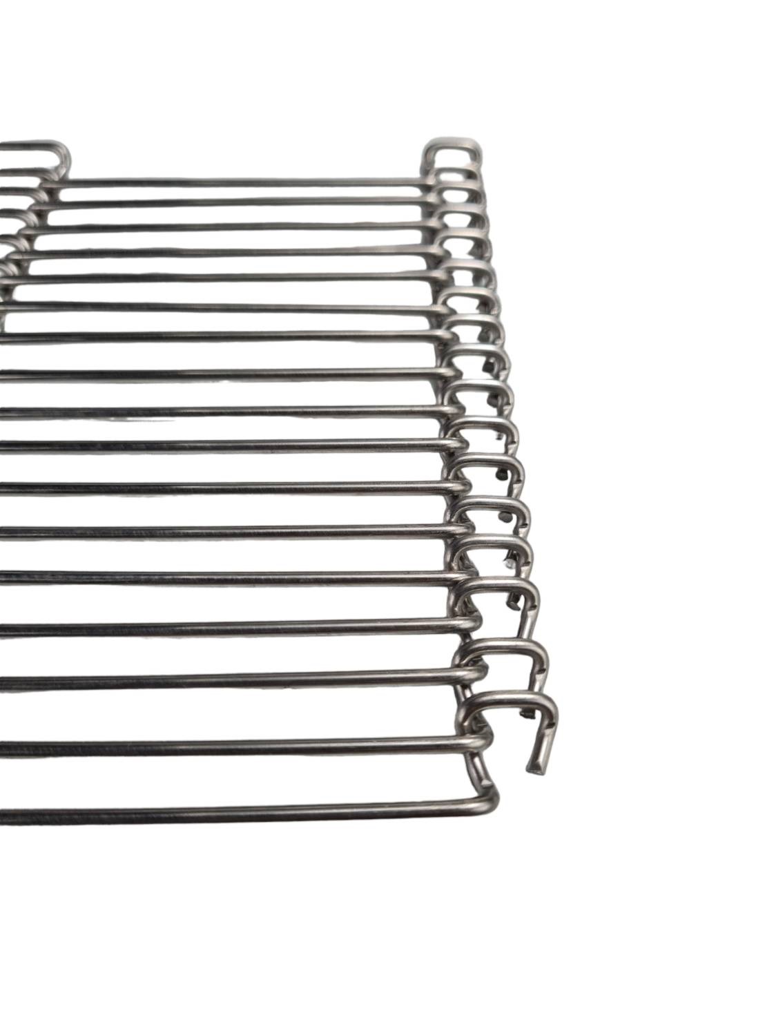 Mesh belt conveyer สายพานลวดถัก สายพานสแตนเลส สายพานลำเรียง Wire mesh belt ลวดตาข่ายถัก ลวดตะแกลง SC-SMB-001 FLUSH MESH BELT