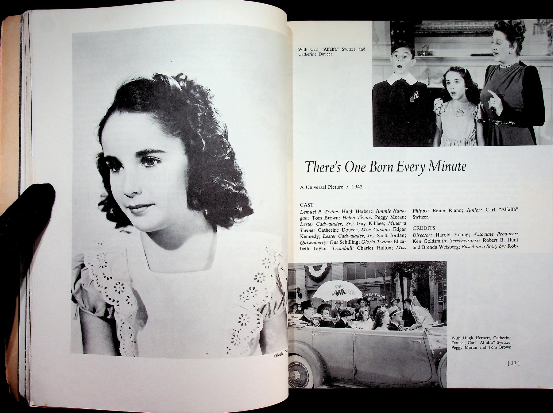 the films of ELIZABETH TAYLOR