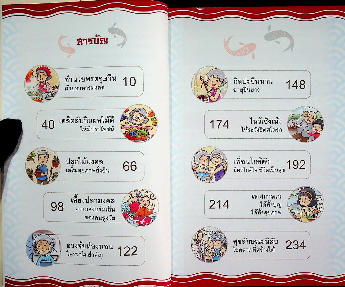 มงคลชีวิต พลานามัยสมบูรณ์ เพิ่มพูนความรู้ด้วย ภาษาจีน (3 ภาษา จีน ไทย อังกฤษ)