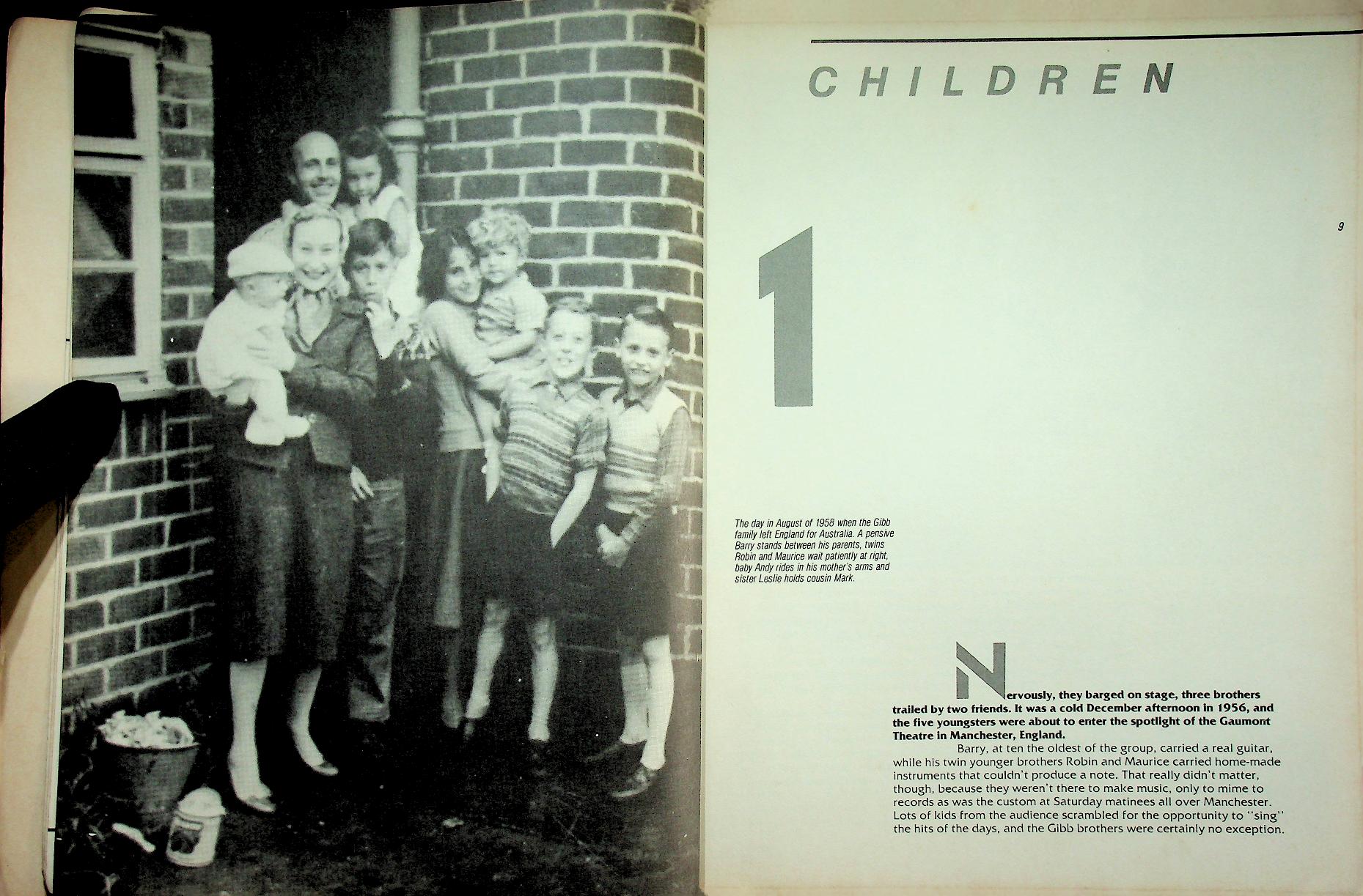 BEE GEES - THE AUTHORIZED BIOGRAPHY (ไม่มีโปสเตอร์)