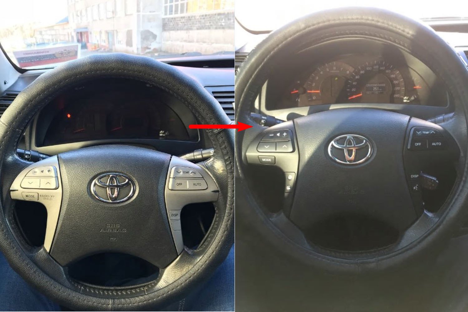 สวิทซ์ควบคุมเครื่องเสียงที่พวงมาลัย สำหรับ TOYOTA HILUX VIGO COROLLA CAMRY HIGHLANDER INNOVA