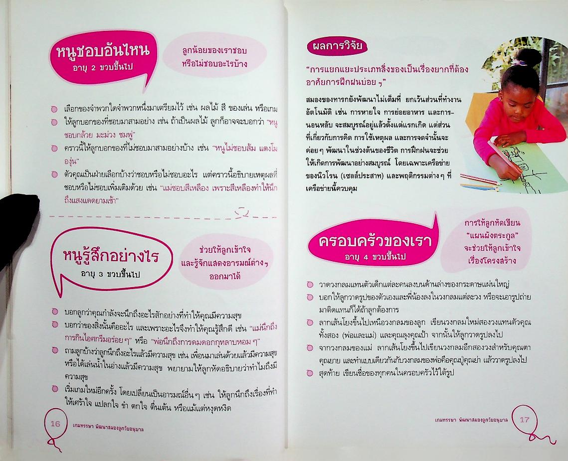 เกมหรรษา พัฒนาสมองลูกวัยอนุบาล