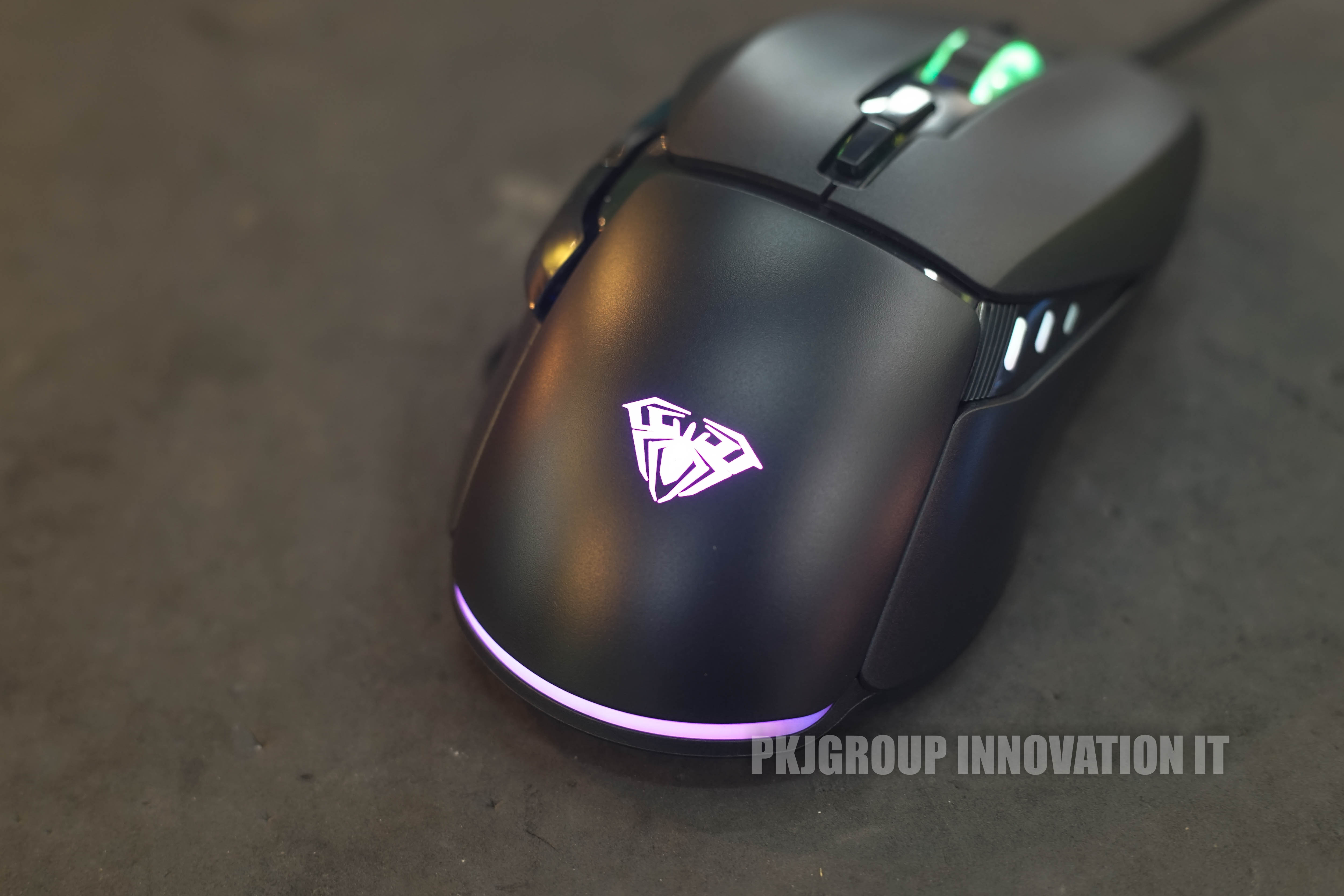 เมาส์เกมมิ่ง Aula F815 12800 DPI สามารถตั้งมาโครได้ ประกัน 2 ปี