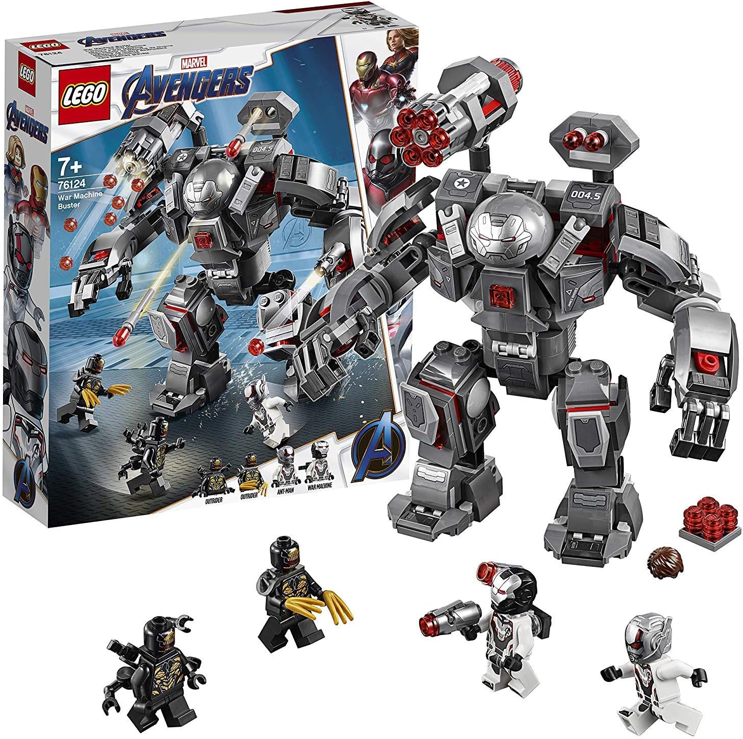 **MTS Toys**เลโก้ Lego Marvel Avengers 76124 : War Machine Buster