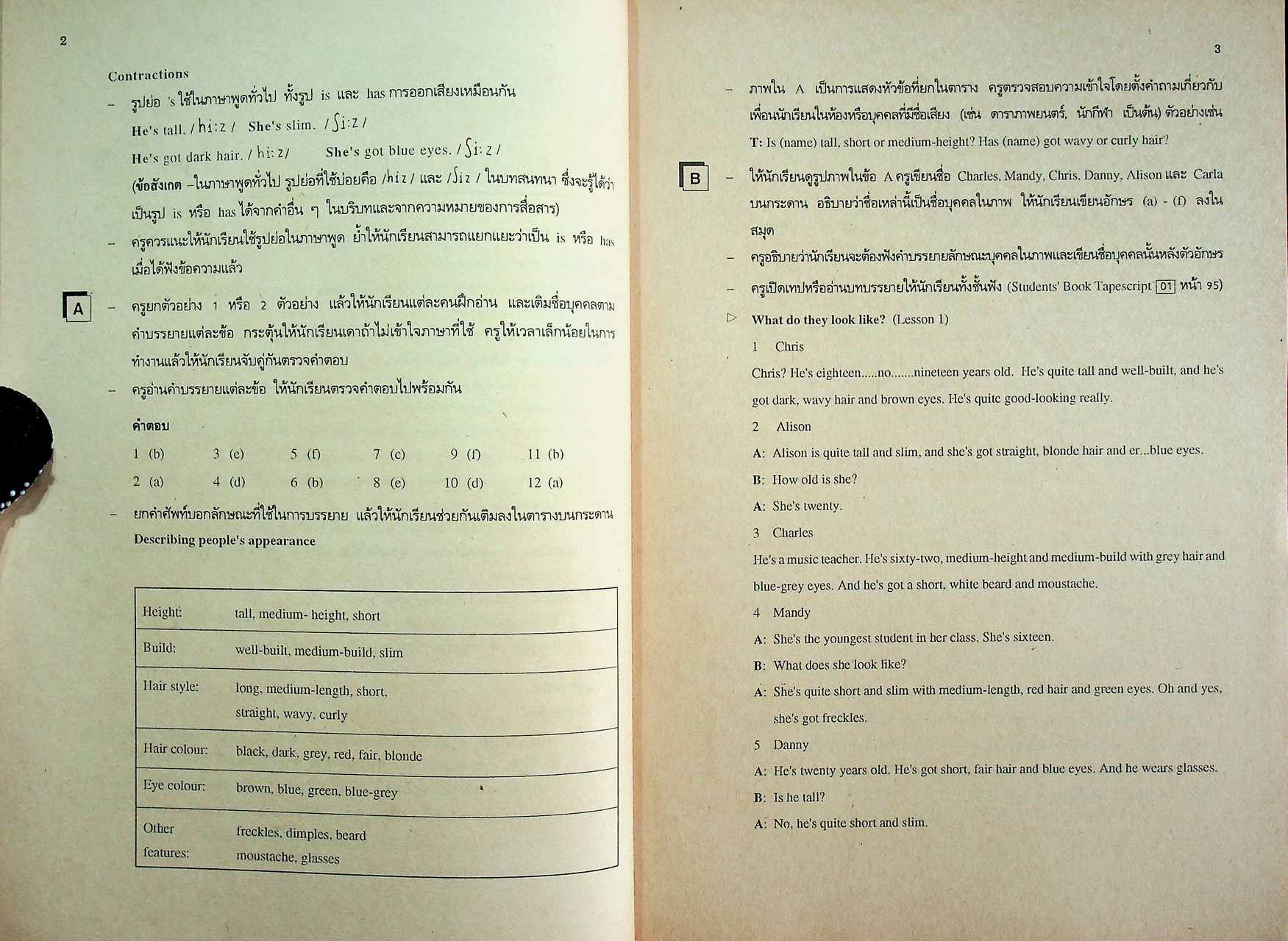 คู่มือครูภาษาอังกฤษ TRIO 5 รายวิชา อ 013 - อ 014 ภาษาอังกฤษ 3-4 ชั้นมัธยมศึกษาปีที่ 5 (ม.5)