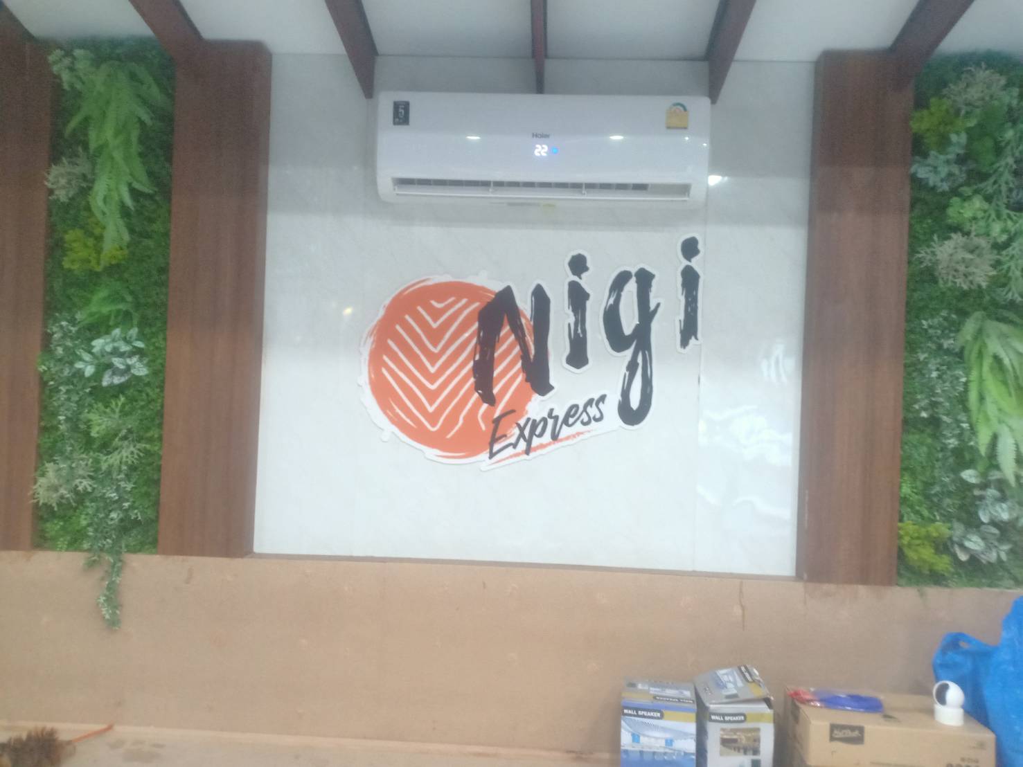 ป้ายตู้ไฟแอลอีดี งาน NIGI EXPRESS