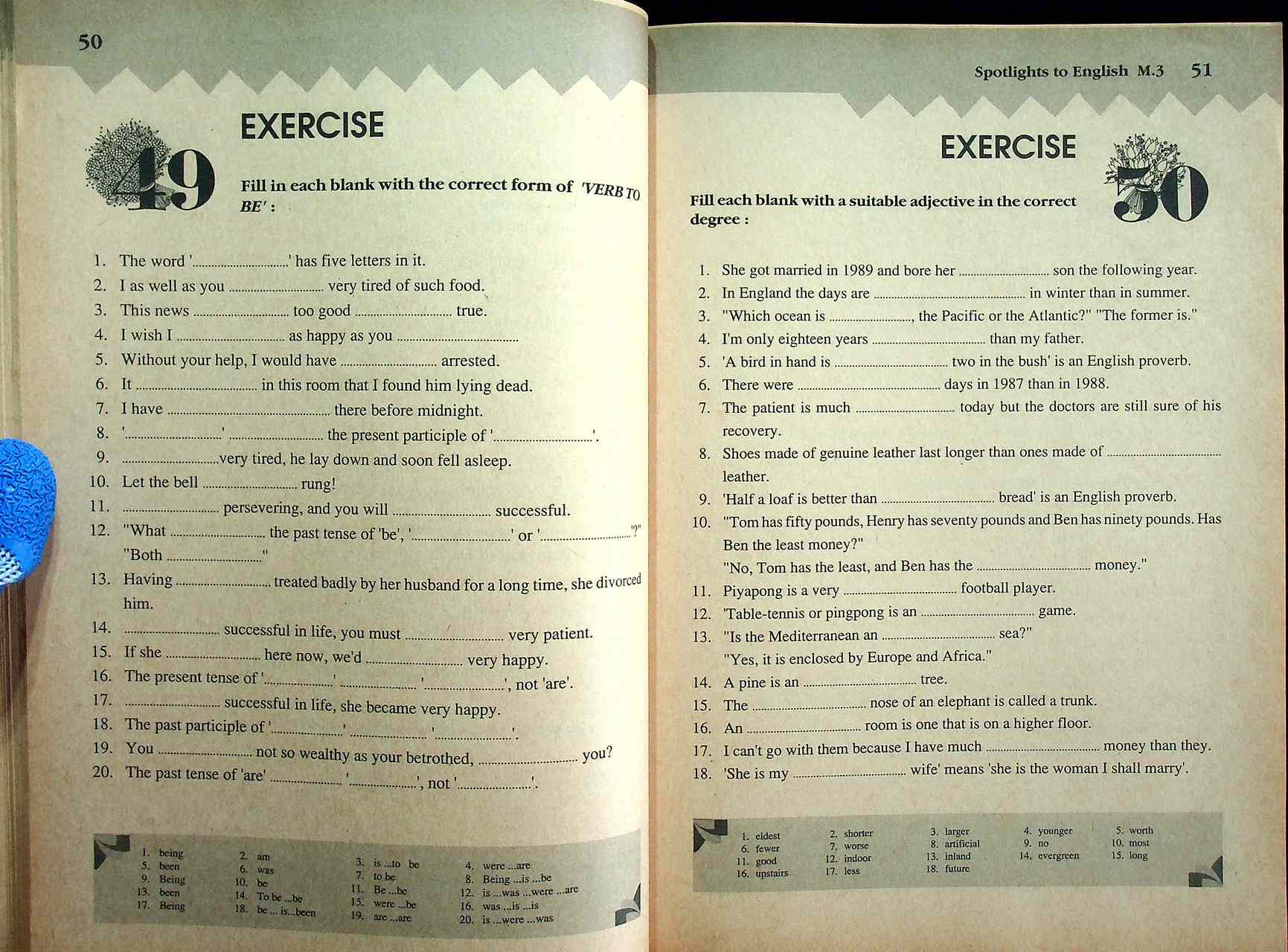 SPOTLIGHTS TO ENGLISH 1 WITH COMPLETE KEY ชั้นมัธยมศึกษาปีที่ 3 (ม.3)