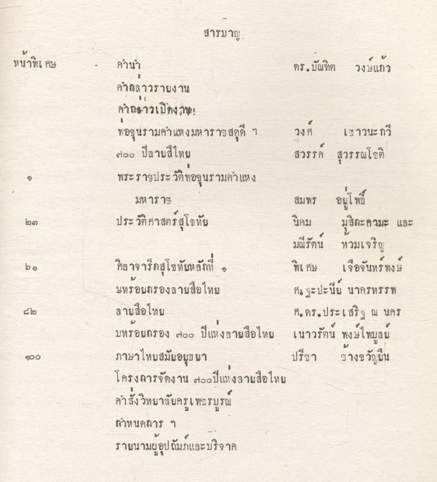 ที่ระลึกเนื่องในงานฉลอง ๗๐๐ ปี ลายสือไทย ๒๘-๒๙ ธันวาคม ๒๕๒๖ วิทยาลัยครูเพชรบูรณ์