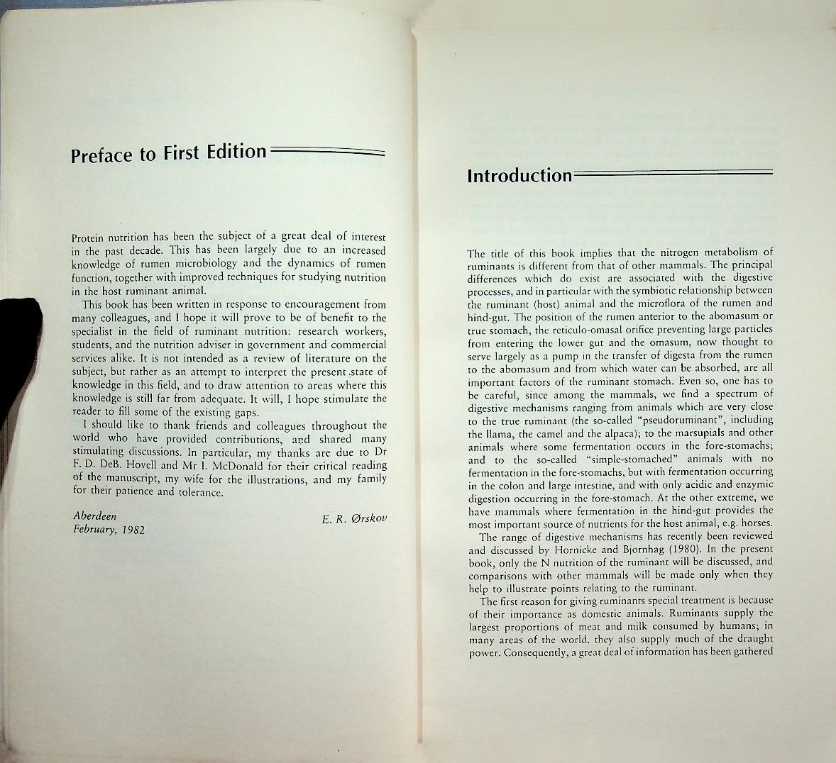 Protein Nutrition in Ruminants