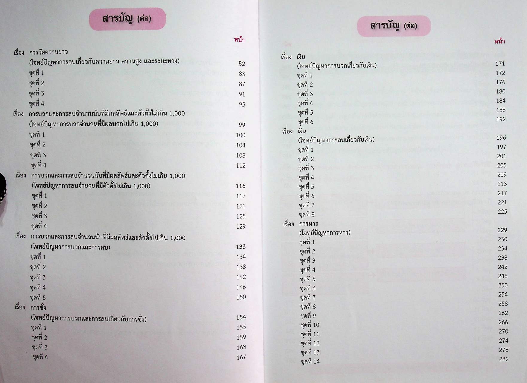 แบบฝึกทักษะ การบูรณาการการอ่าน การคิดเลข สู่การแก้โจทย์ปัญหาทางคณิตศาสตร์ ชั้นประถมศึกษาปีที่ 2