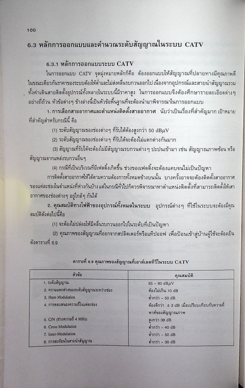 คู่มือออกแบบและติดตั้ง MATV & CATV