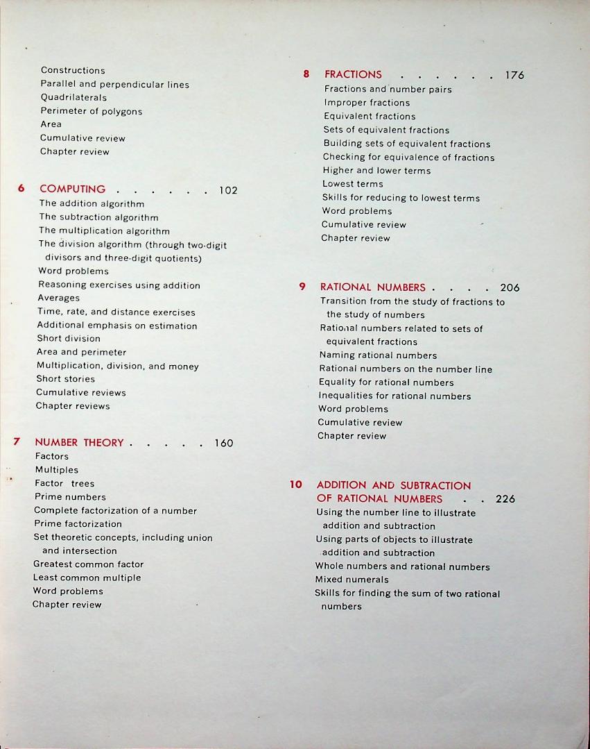 ELEMENTARY SCHOOL MATHEMATICS BOOK 5