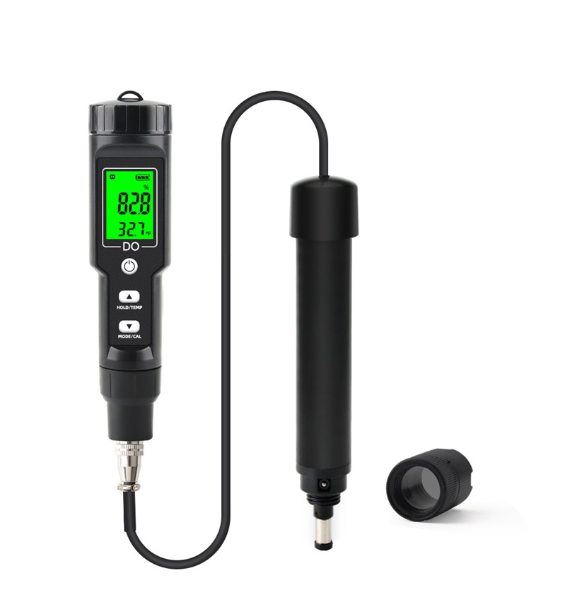 DO9100 เครื่องวัดอ๊อดซิเจนละลายน้ำสำหรับฟาร์มปลา หรือกุ้ง หรือตรวจสอบคุณภาพน้ำเสีย DO meter ใช้งานง่ายพกพาสะดวก
