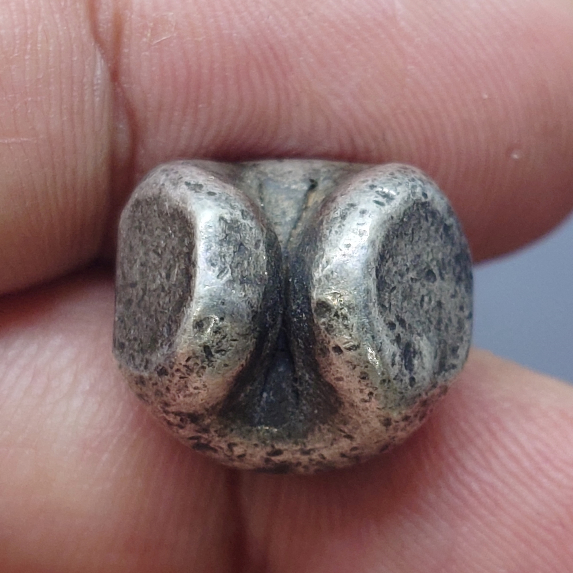 พดด้วง ขนาด 1 บาท ตราอุณาโลม สมัยรัชกาลที่ 1 น้ำหนักดี