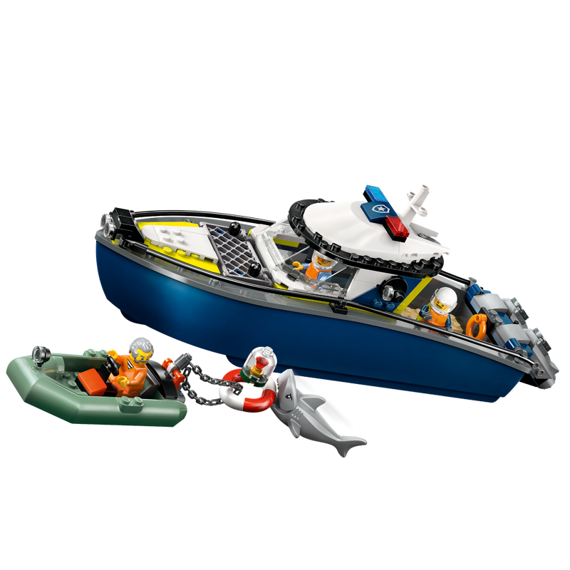 **MTS Toys**เลโก้ Lego 60456 City : Police Boat Chase