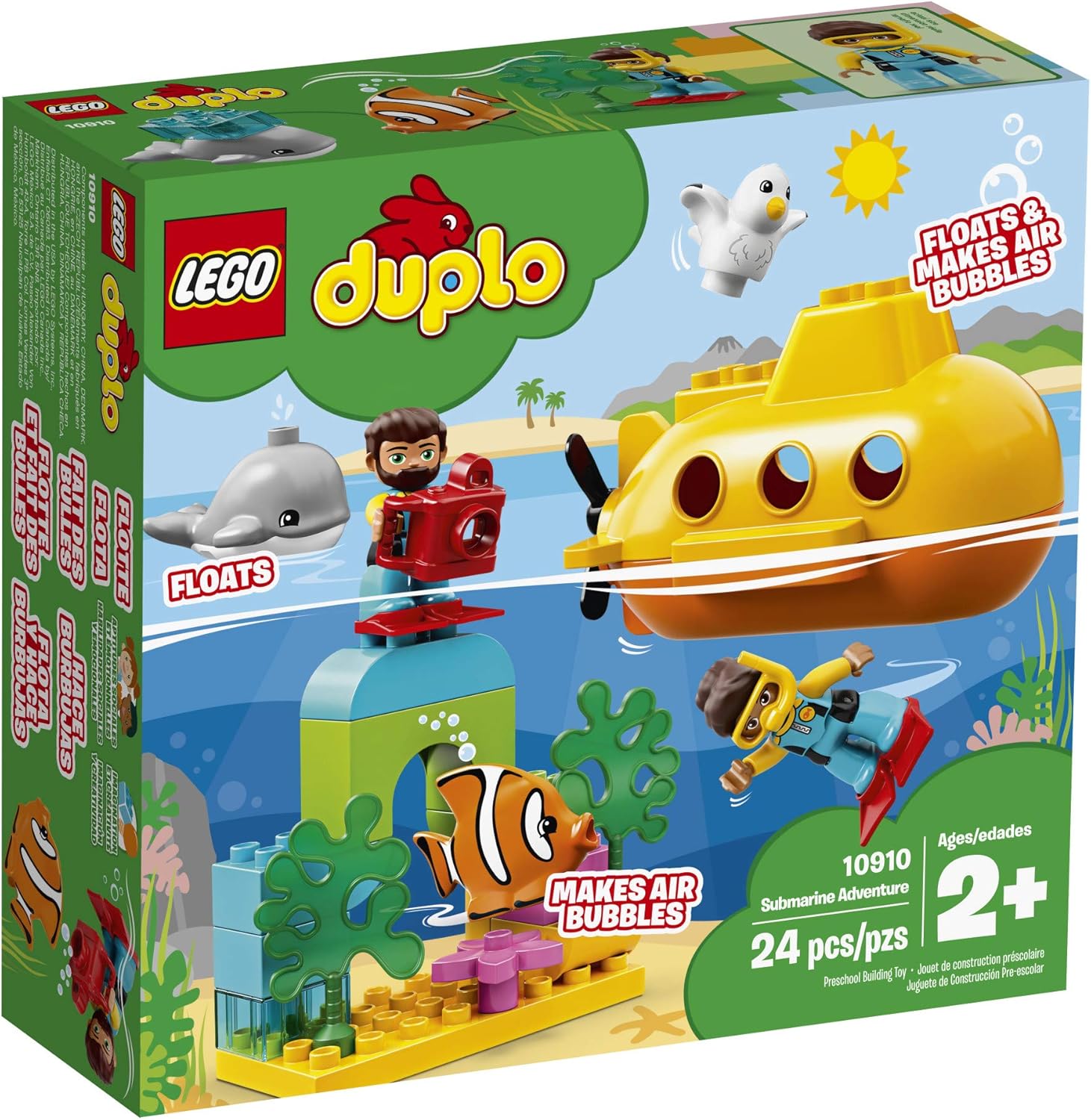 **MTS Toys**เลโก้ Lego 10910 Duplo :Submarine Adventure
