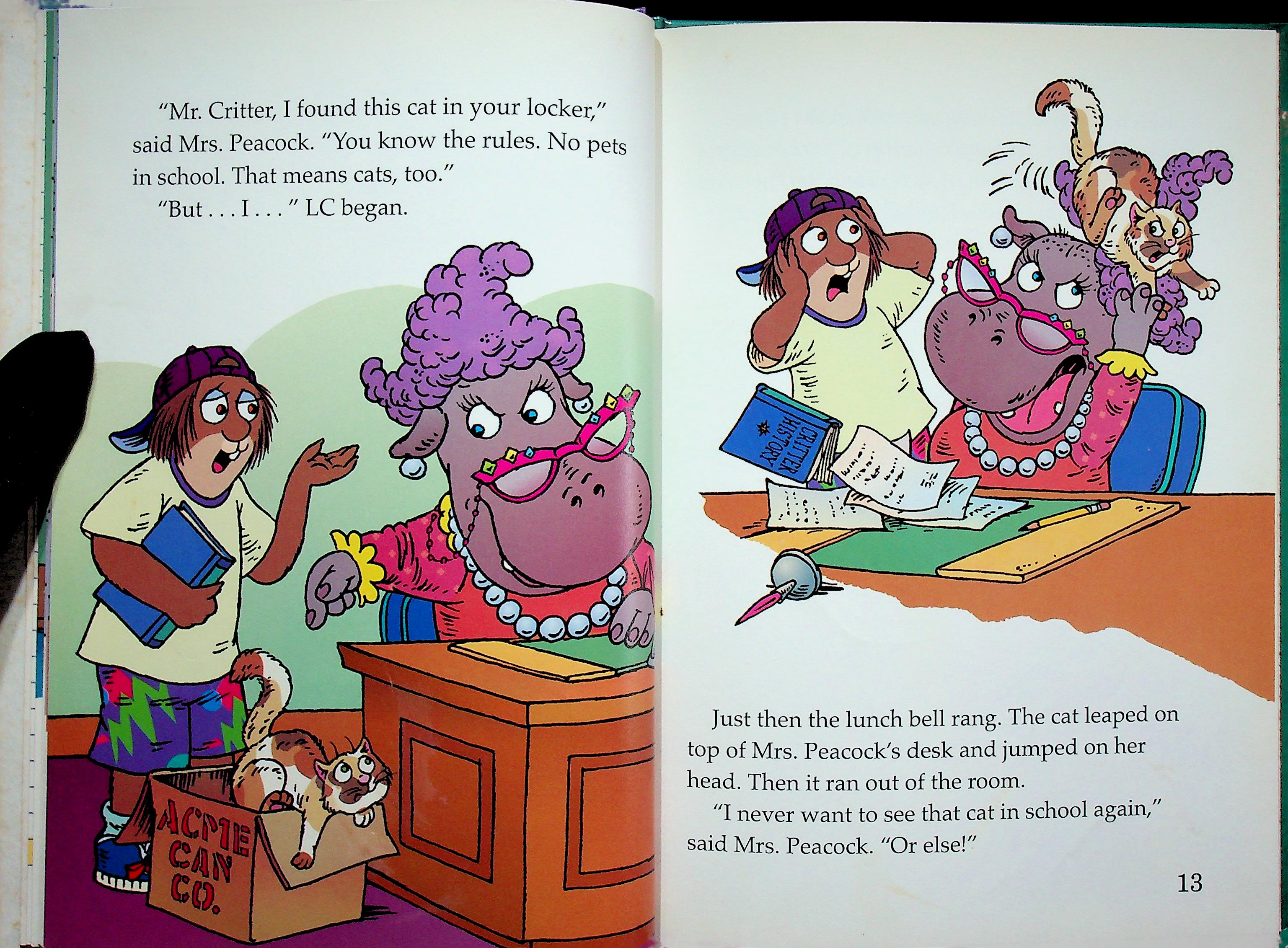 MERCER MAYER'S LC+THE CRITTER KIDS : THE CAT'S MEOW