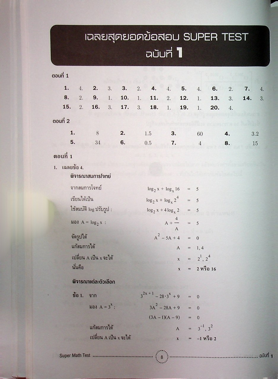 SYNTAX สุดยอดข้อสอบคณิตศาสตร์ดีๆ ที่ต้องทำก่อนเดินเข้าห้องสอบ