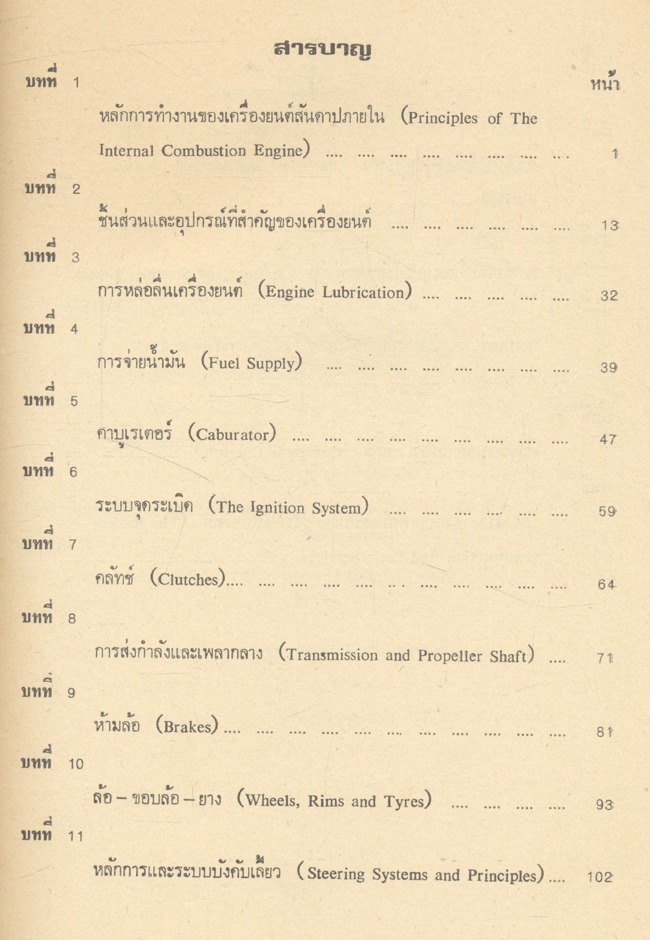 เครื่องยนต์ โดย ชวิน เป้าอารีย์
