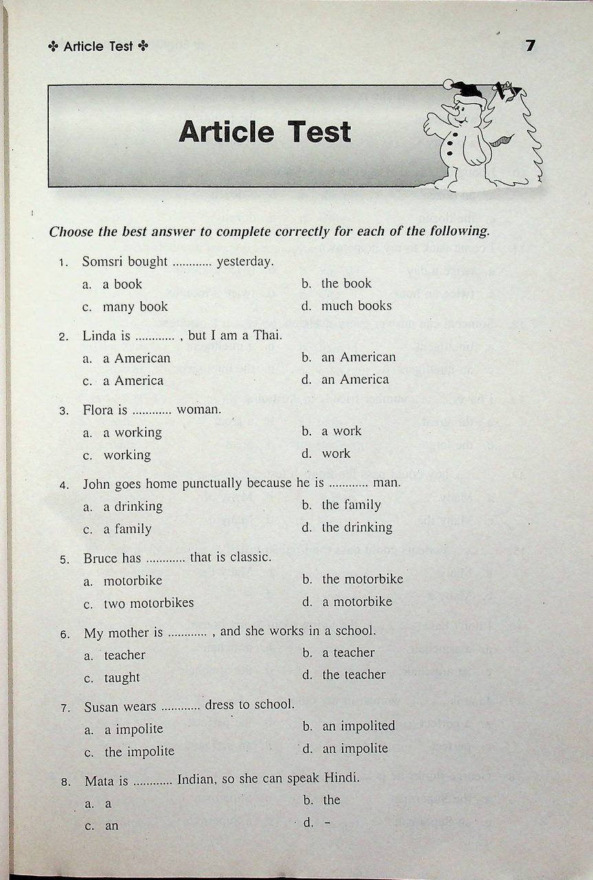 ENGLISH TEST ม.ปลาย